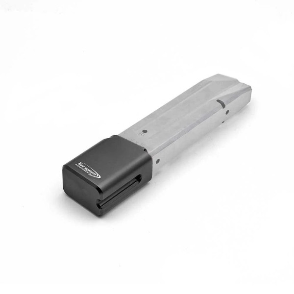 TONI SYSTEM PADCZTS170 Talon de chargeur +8/9 tours pour CZ TS, BLEU  Chez DEVILLE ARMORY. Votre armurerie en ligne.