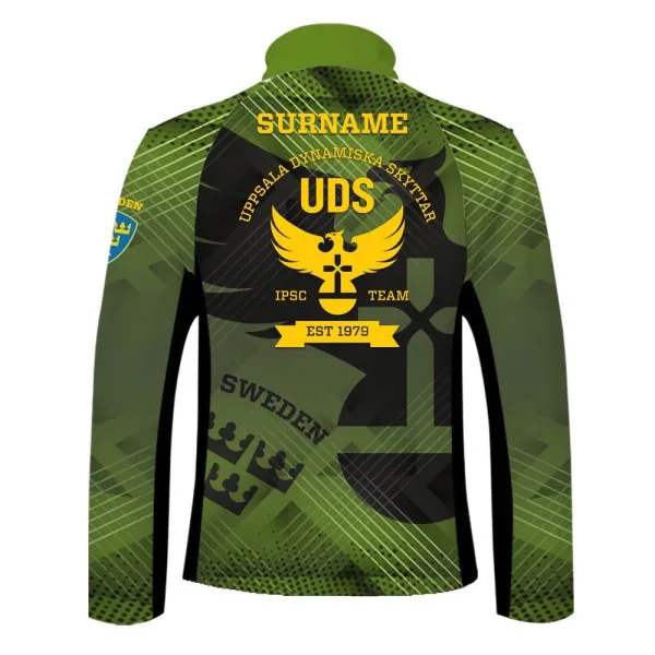 DED UPPSALA UDS Soft Shell Jacket, size: 3XL, Personnalisé Name: No Name