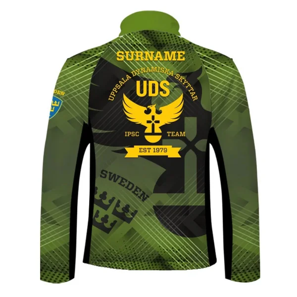 DED UPPSALA UDS Soft Shell Jacket, size: 3XL, Personnalisé Name: No Name