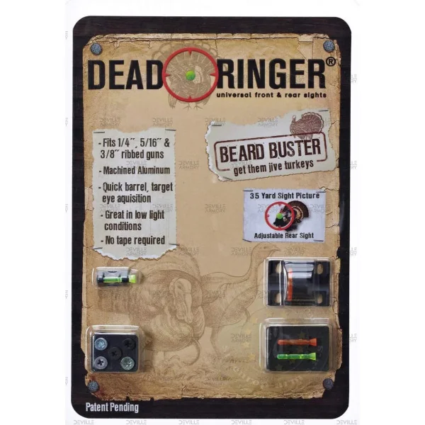 Guidon et viseur Beard Buster - Dead Ringer