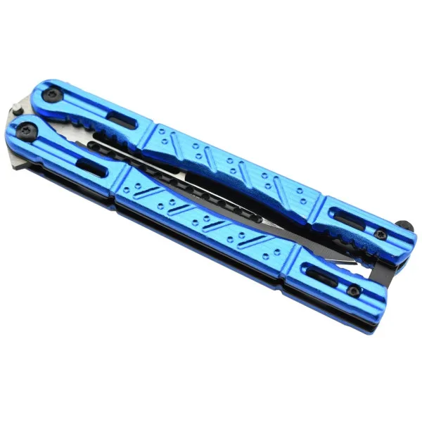 Couteau papillon Max Knives Bleu