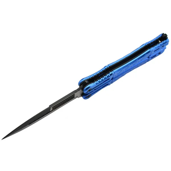 Couteau papillon Max Knives Bleu