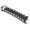Couteau papillon lame acier 3CR13 manche aluminium blanc et noir
