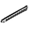 Couteau papillon lame acier 3CR13 manche aluminium blanc et noir