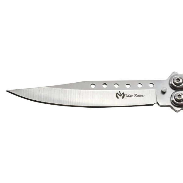 Couteau papillon Max Knives Silver
