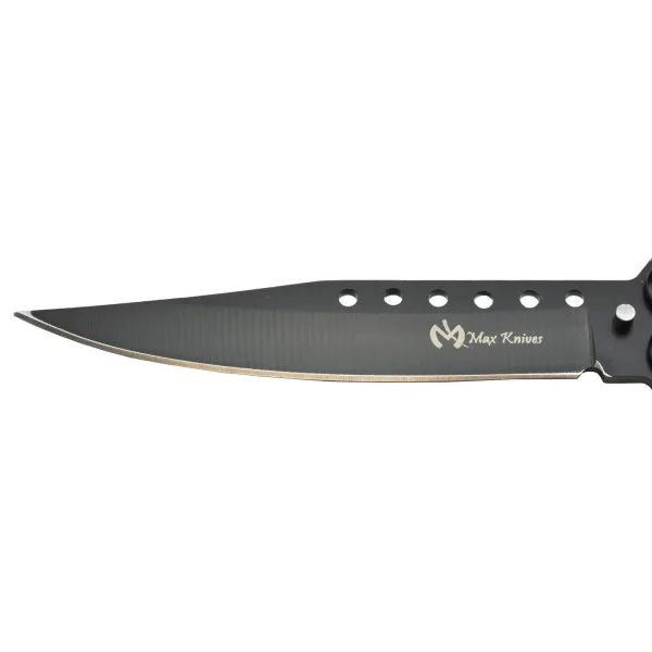 Couteau papillon Max Knives Noir