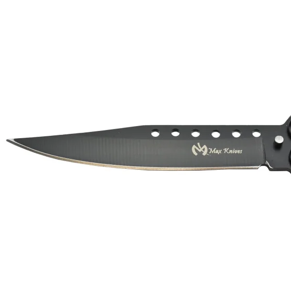 Couteau papillon Max Knives Noir