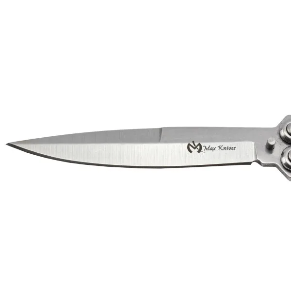 Couteau papillon Max Knives Silver