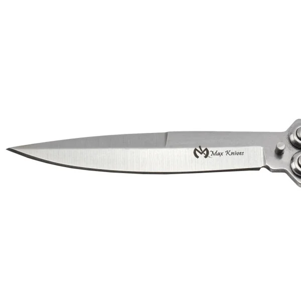 Couteau papillon Max Knives Silver