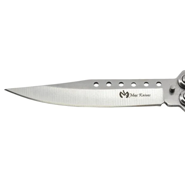 Couteau papillon Max Knives Silver