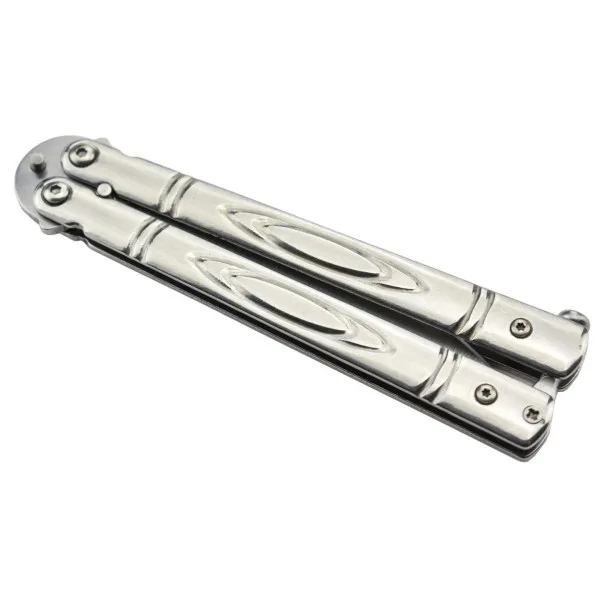 Couteau papillon Max Knives Silver