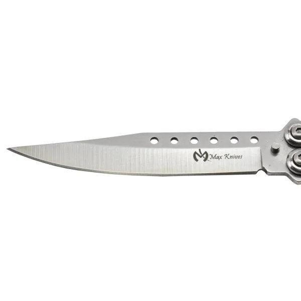 Couteau papillon Max Knives Silver