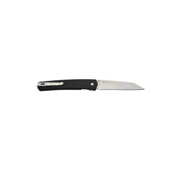 Ruike Couteau de poche lame acier 14C28N manche G10