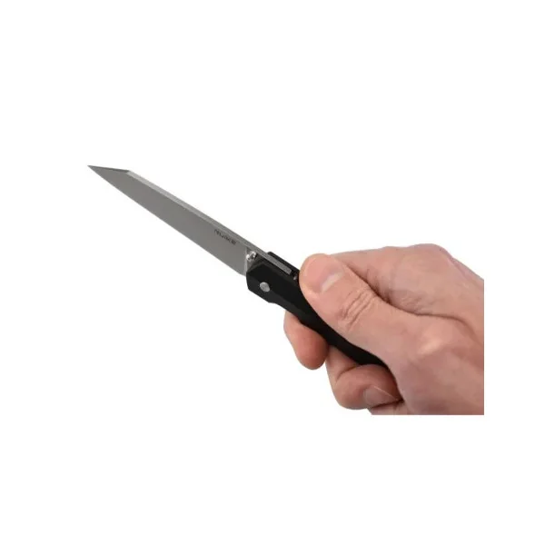 Ruike Couteau de poche lame acier 14C28N manche G10