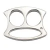 Max Knives Poing américain 2 doigts métal chromé argenté