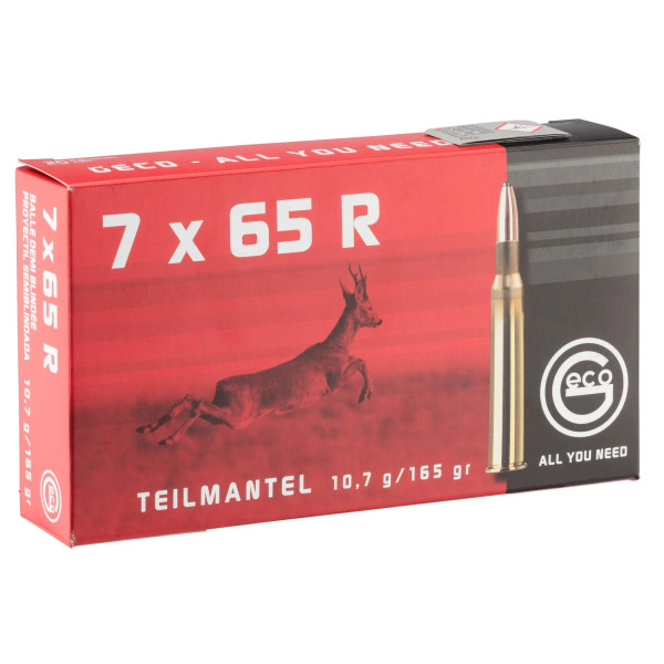 Geco munitions 7 x 65 R JSP  Chez DEVILLE ARMORY. Votre armurerie en ligne.