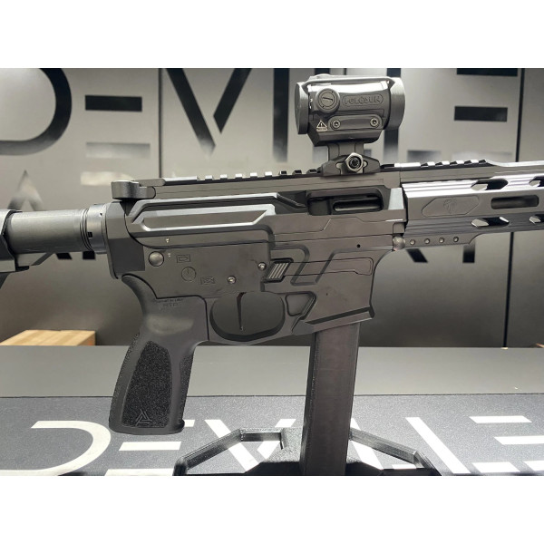 Carabine AR9 LFA Challenger Noir 16" 9X19 + Depart Triggertech + Holosun ARO  Chez DEVILLE ARMORY. Votre armurerie en ligne.