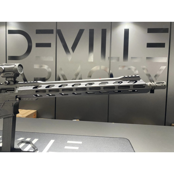 Carabine AR9 LFA Challenger Noir 16" 9X19 + Depart Triggertech + Holosun ARO  Chez DEVILLE ARMORY. Votre armurerie en ligne.