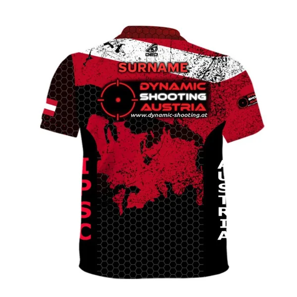 T-shirt DED Dynamic Shooting Competition, taille : 10XL, nom personnalisé : sans nom, type de vêtements : régulier (hommes) Che