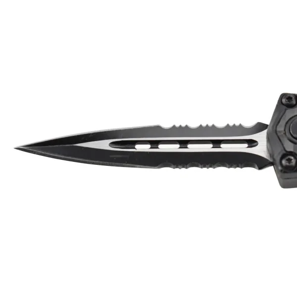 Couteau automatique Acier Noir