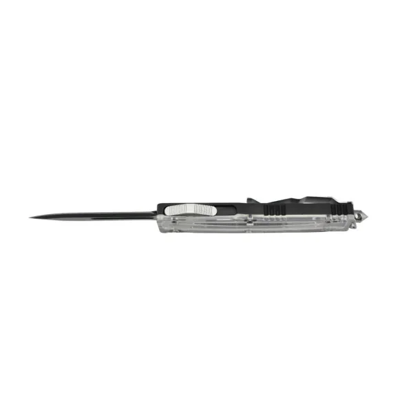 Couteau automatique OTF transparent