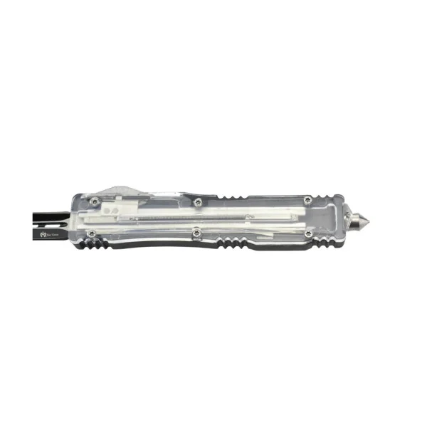 Couteau automatique OTF transparent