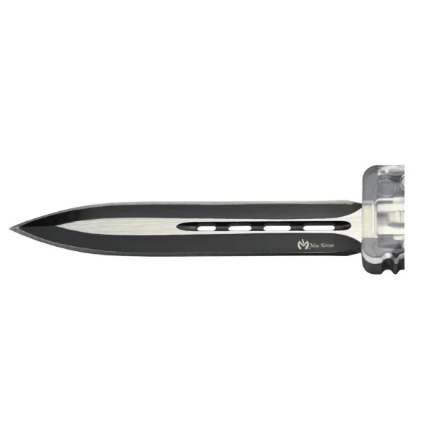 Couteau automatique OTF transparent