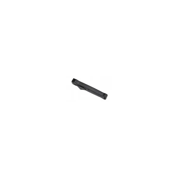 Couteau automatique aluminium anodisé noir lame double tranchant