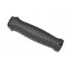 Couteau automatique aluminium anodisé noir lame double tranchant