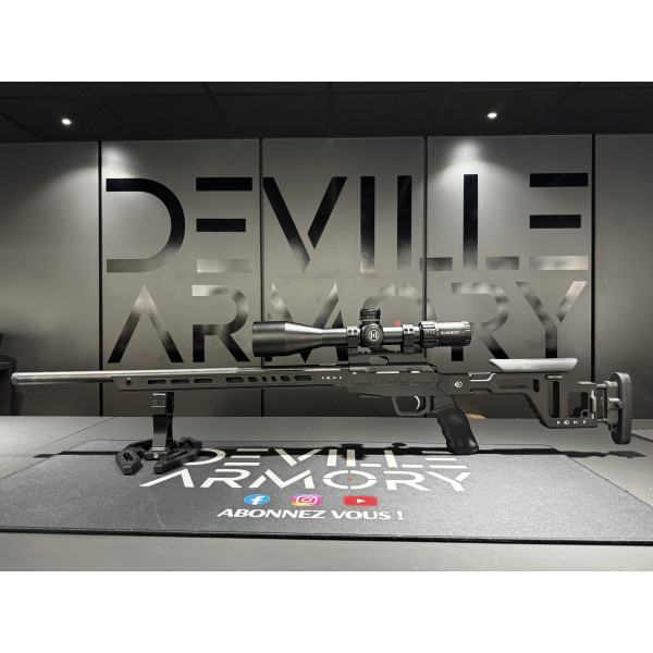 PACK CZ 457 RANGE 24" MATCH ROME MOTUS + LUNETTE 5-25X56  Chez DEVILLE ARMORY. Votre armurerie en ligne.