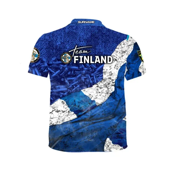 DED Custom T-shirt Équipe Nationale Finlandaise RWS2024
