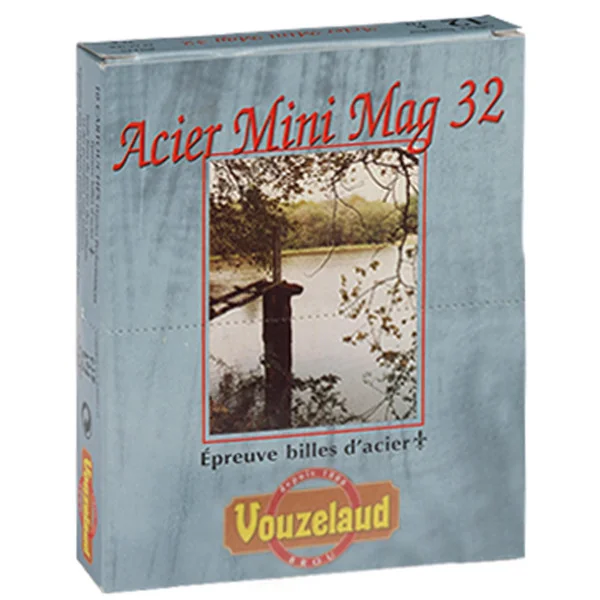 Cartouches Vouzelaud Acier Mini Mag 32 - Cal. 12/70