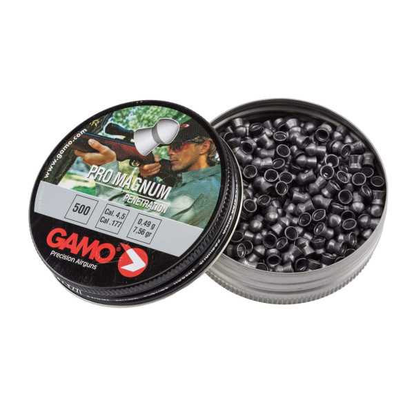 Plombs Pro Magnum tête pointue cal. 4,5 mm  Chez DEVILLE ARMORY. Votre armurerie en ligne.