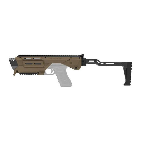 Kit de conversion Meta Tactical  MX1 pour Glock COULEUR TAN  Chez DEVILLE ARMORY. Votre armurerie en ligne.