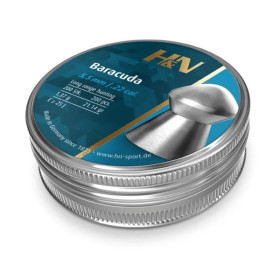 Plombs Baracuda H&N SPORT 4,5 mm & 5,5 mm  Chez DEVILLE ARMORY. Votre armurerie en ligne.