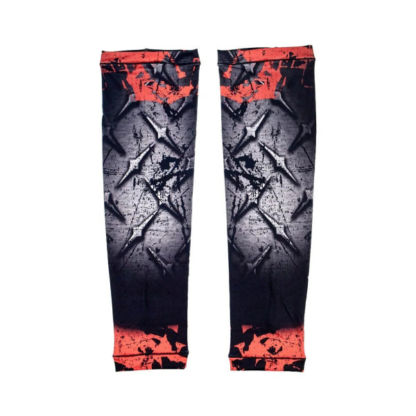 Manchons de bras DED STI 2011 Red Edition, taille : 5XL  Chez DEVILLE ARMORY. Votre armurerie en ligne.