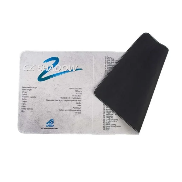 DED Rubber Mat CZ Shadow 2 Grey