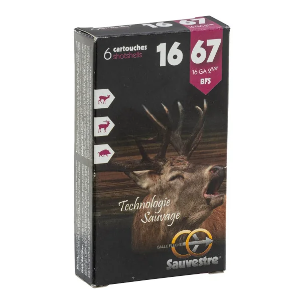 Cartouches Sauvestre grand gibier - Cal. 12/67 & 12/70