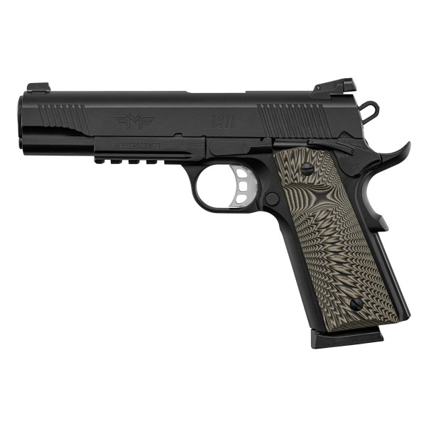 Pistolet 1911 Messerschmitt Black 9X19  Chez DEVILLE ARMORY. Votre armurerie en ligne.