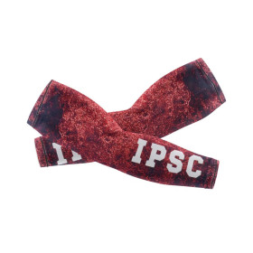 Manchons de compétition DED IPSC rouges, taille : XXS  Chez DEVILLE ARMORY. Votre armurerie en ligne.