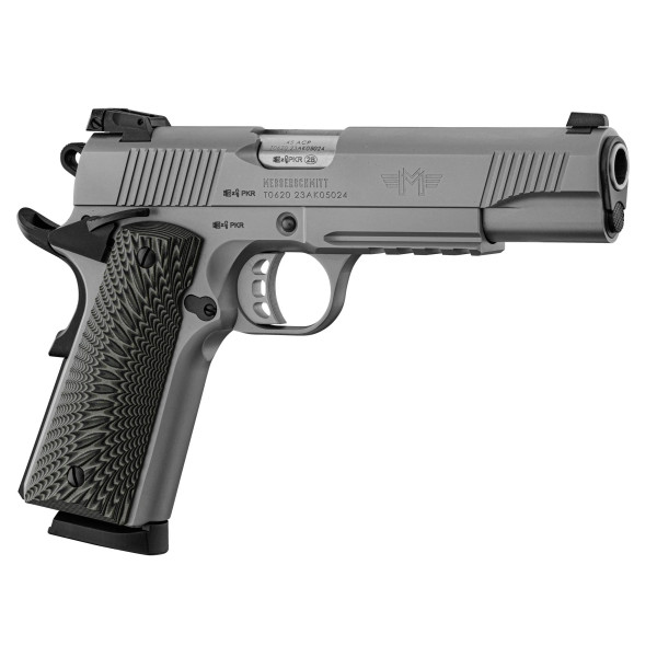 Pistolet 1911 Messerschmitt Inox 9X19  Chez DEVILLE ARMORY. Votre armurerie en ligne.