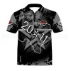 DED Ensemble Sportswear STI 2011 Noir Theme, size: L, Personnalisé Name: No Name
