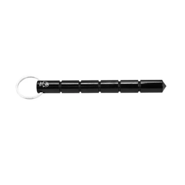 Piranha Kubotan rond 13cm noir