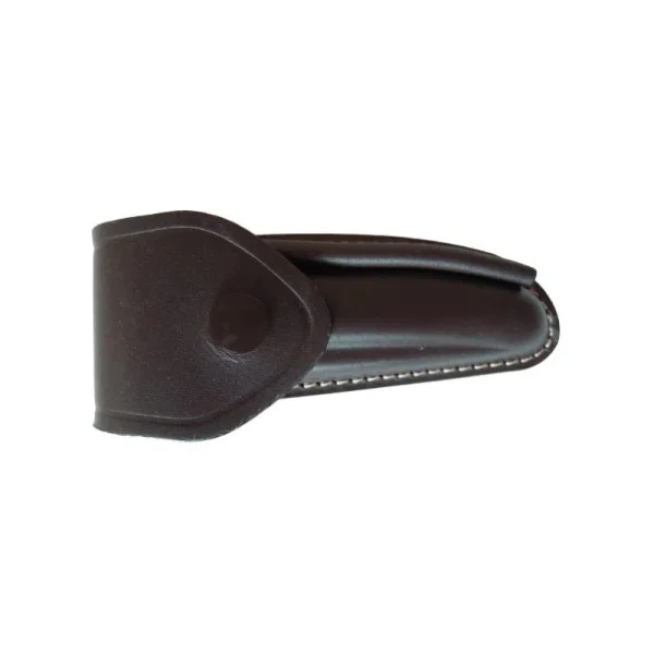 Etui Cuir moulé doublé marron