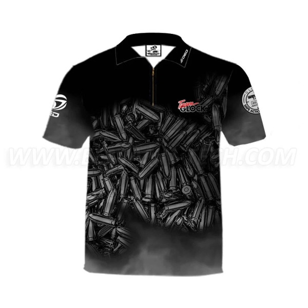 DED Sportswear Set Team Glock Black Theme, taille : 8XL, nom personnalisé : sans nom  Chez DEVILLE ARMORY. Votre armurerie en li