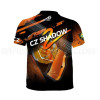DED Ensemble de vêtements de sport CZ Shadow 2 Orange Theme, taille : L, nom personnalisé : sans nom  Chez DEVILLE ARMORY. Votre