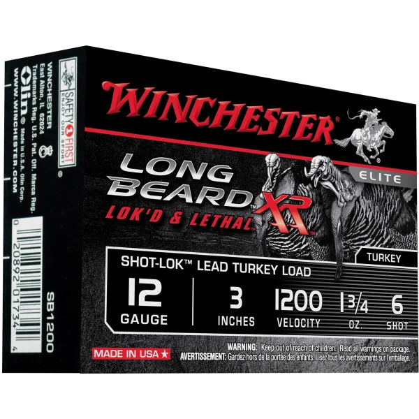 Cartouches Winchester XR long beard 12/76