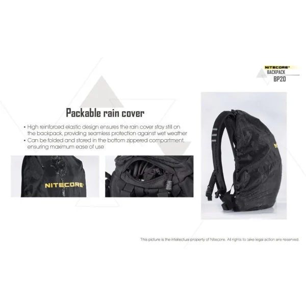 Nitecore BP20 Sac à dos