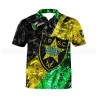 DED Ensemble Sportswear IPSC Jamaica Theme, size: M, Personnalisé Name: No Name