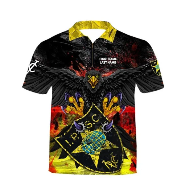 DED Ensemble Sportswear DVC Germany Theme, size: 3XL, Personnalisé Name: No Name